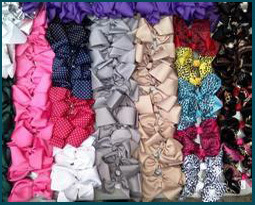 Solid color bows(in many colors)