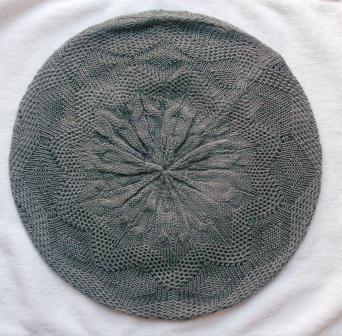 Super lightweight beret gray