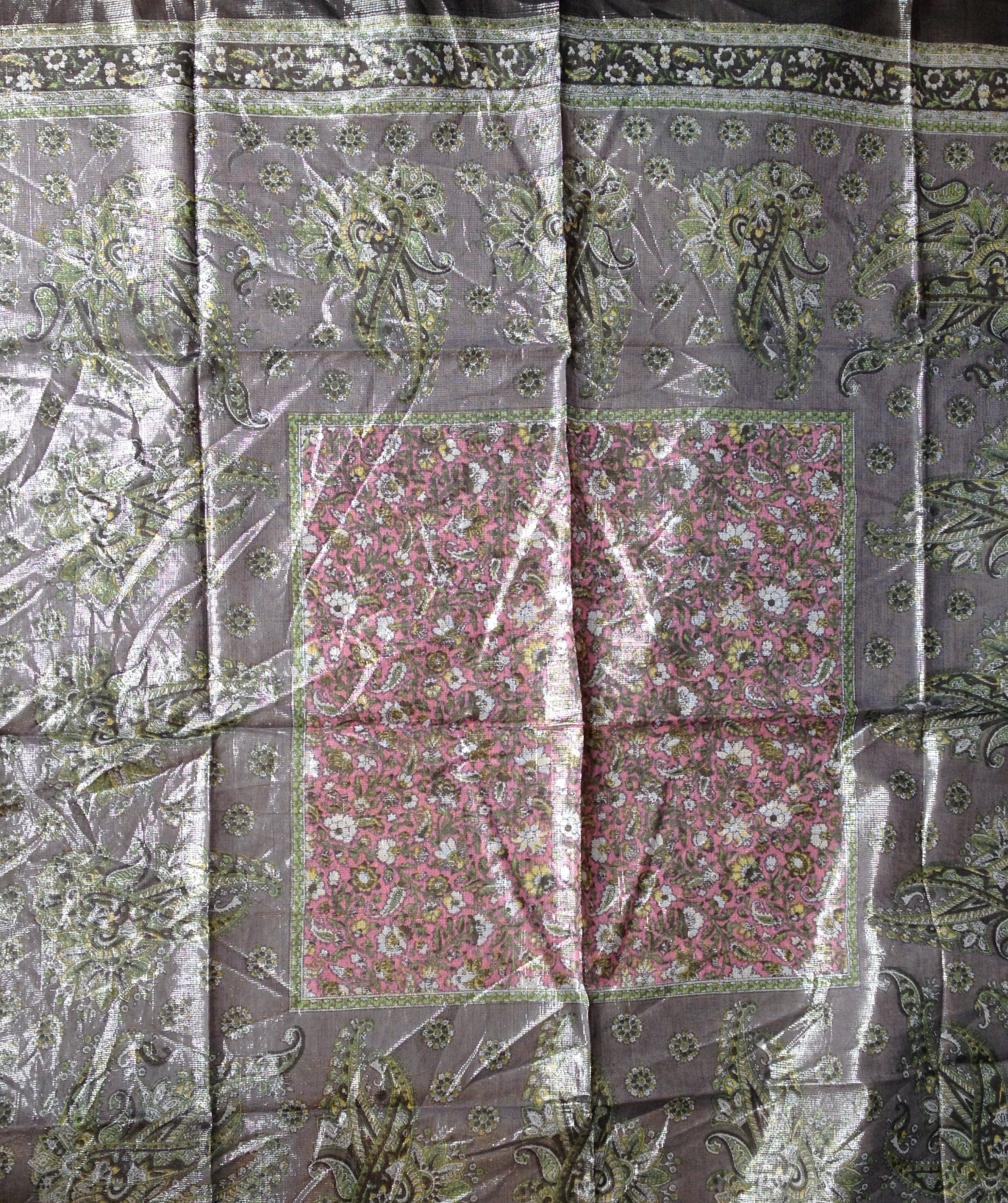 image of tichel unfolded