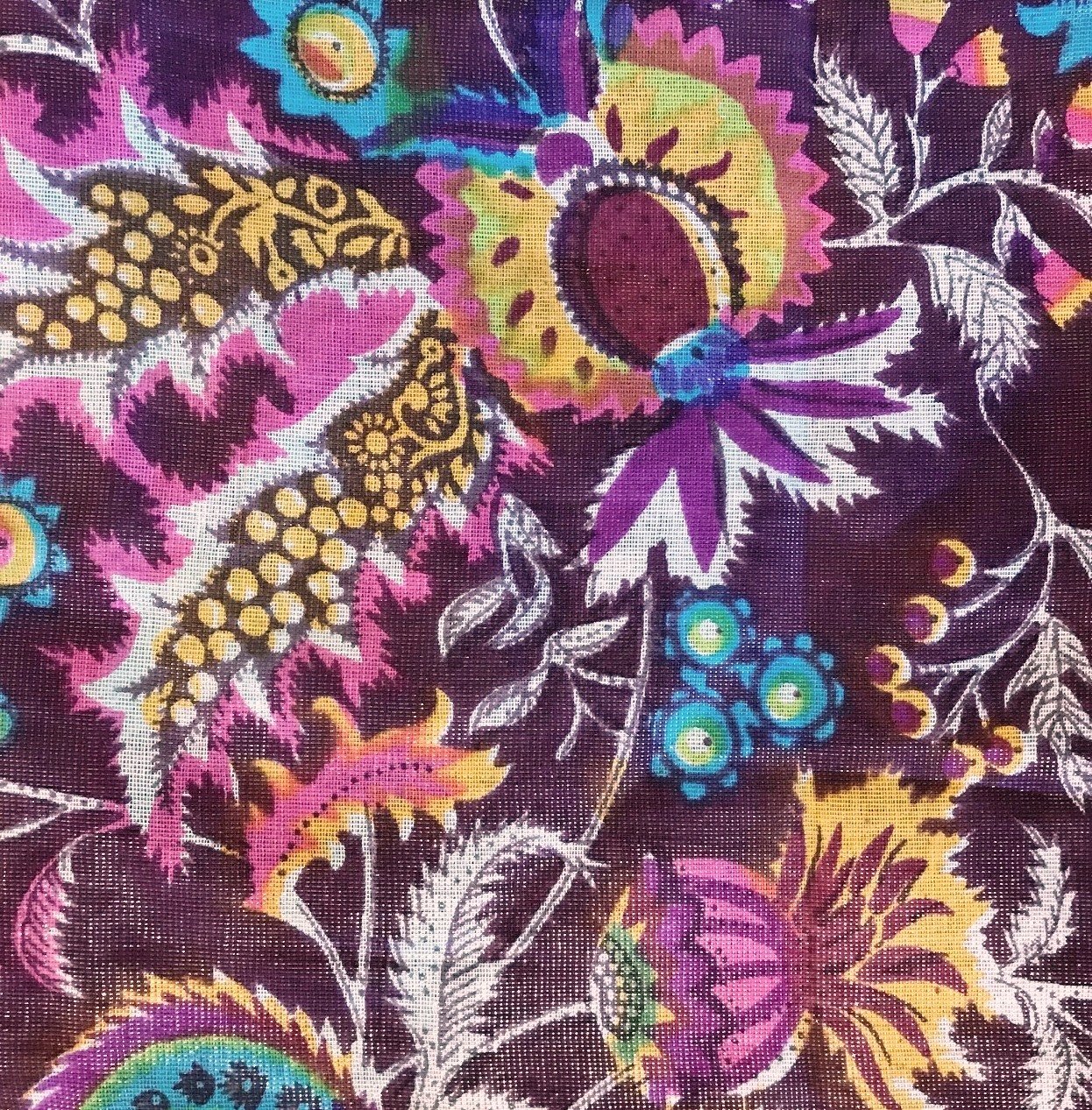 Dark plum Shimmer Tichel