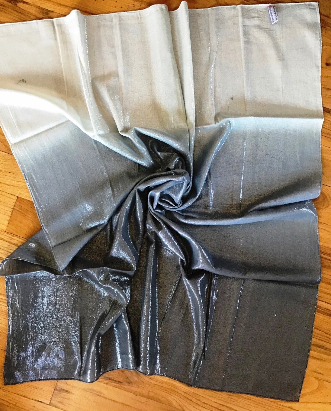 Gray Ombre&#39; Shimmer Tichel