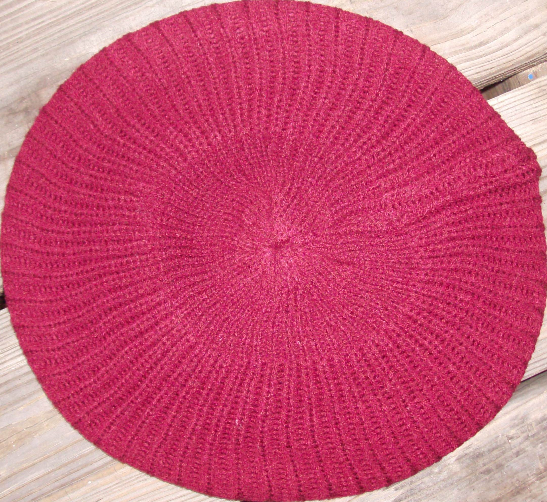 Plain beret  torquoise