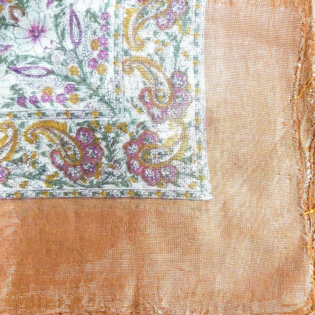 Honey beige headscarve tichel