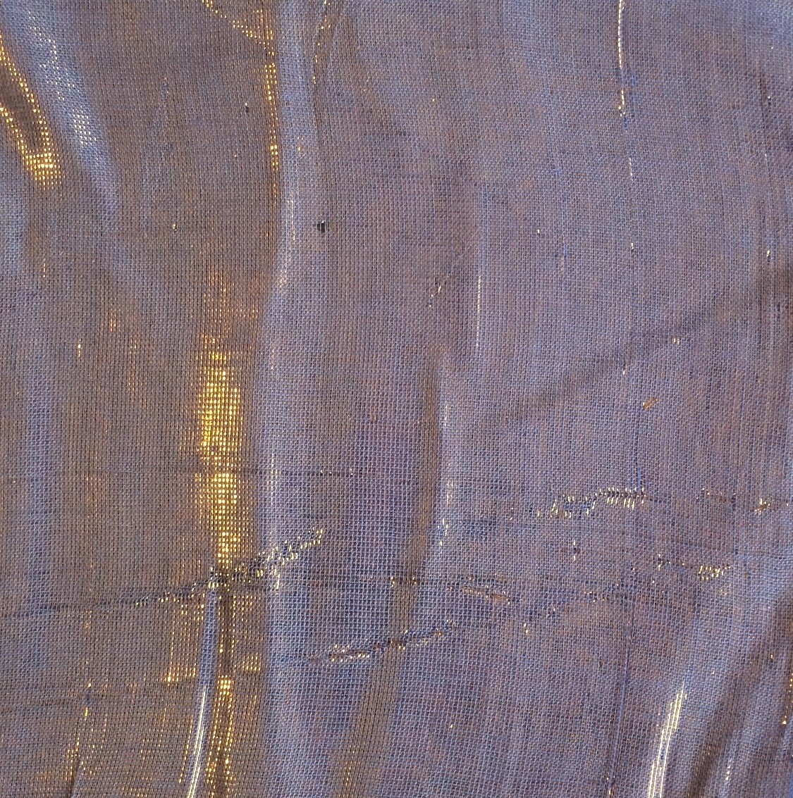 Lavender solid shimmer tichel