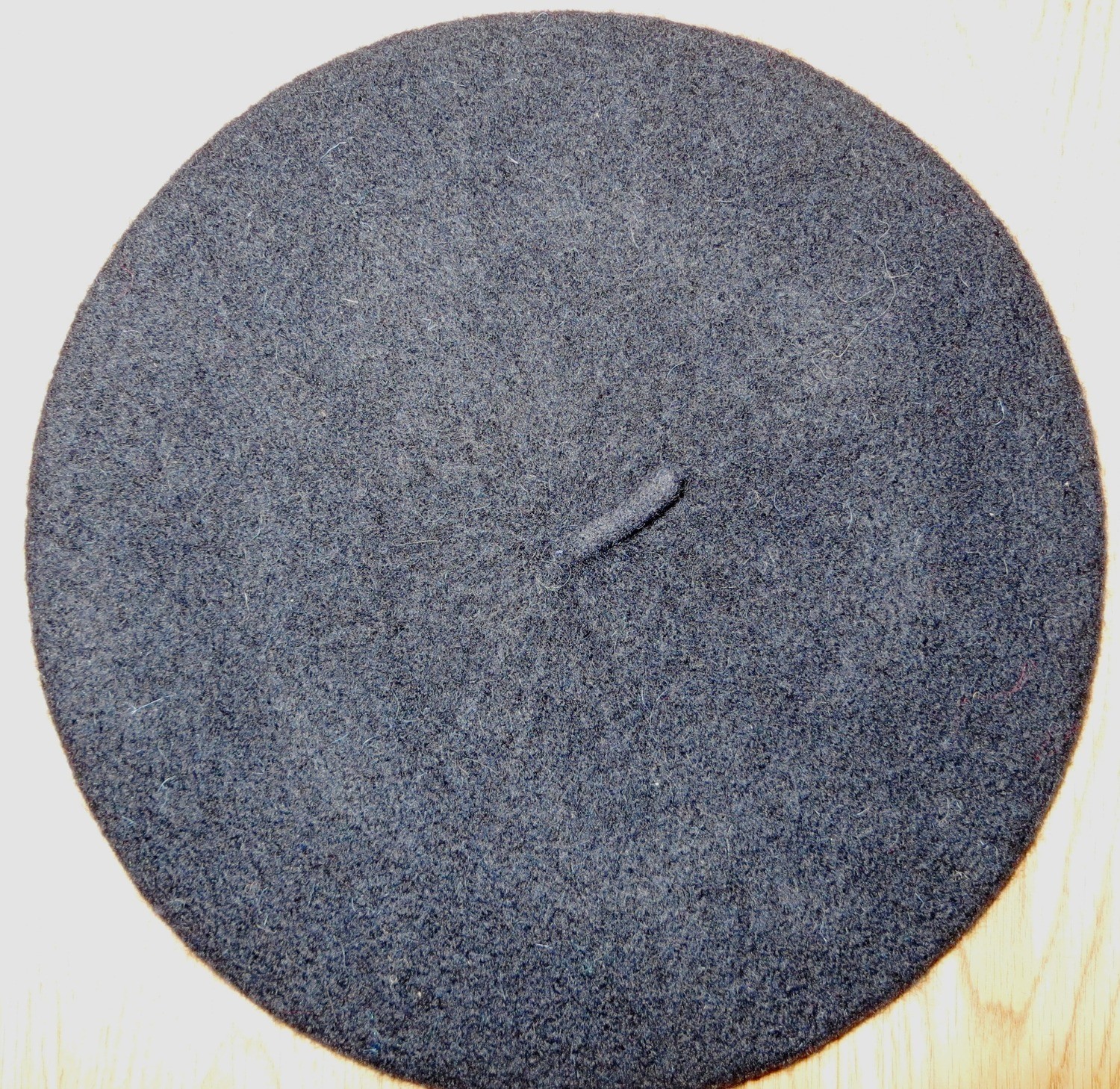 Felt beret blue