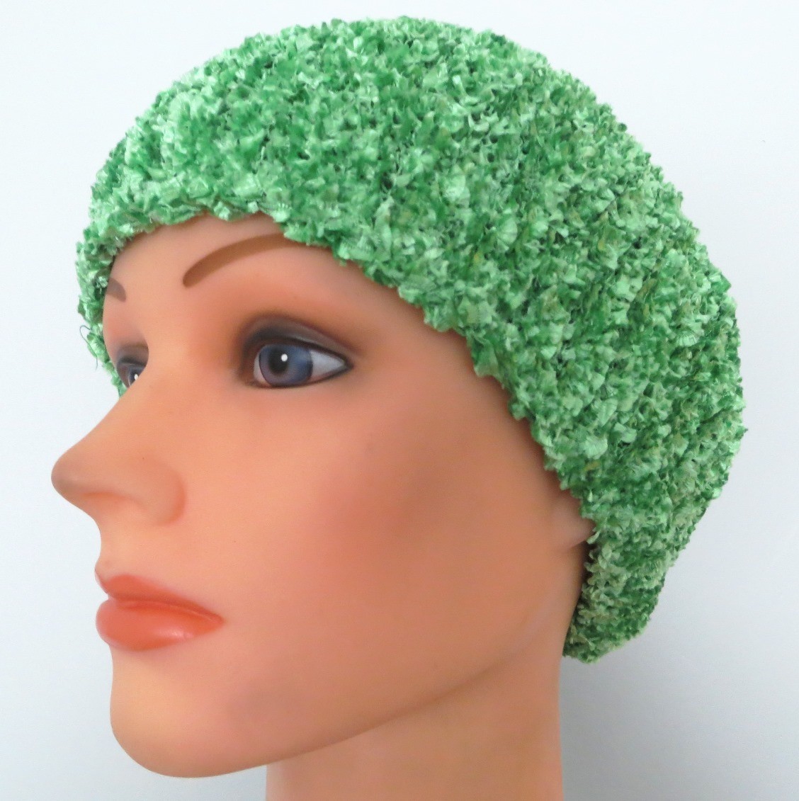 Light mint chenille snood