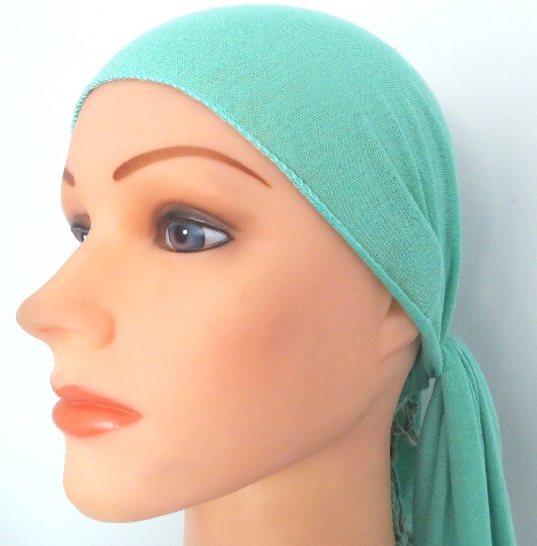 Green comfortable bandana