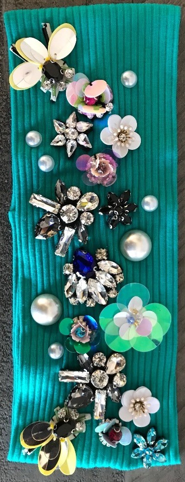 Spring (is in the air) Headbands, choose: teal ribbed