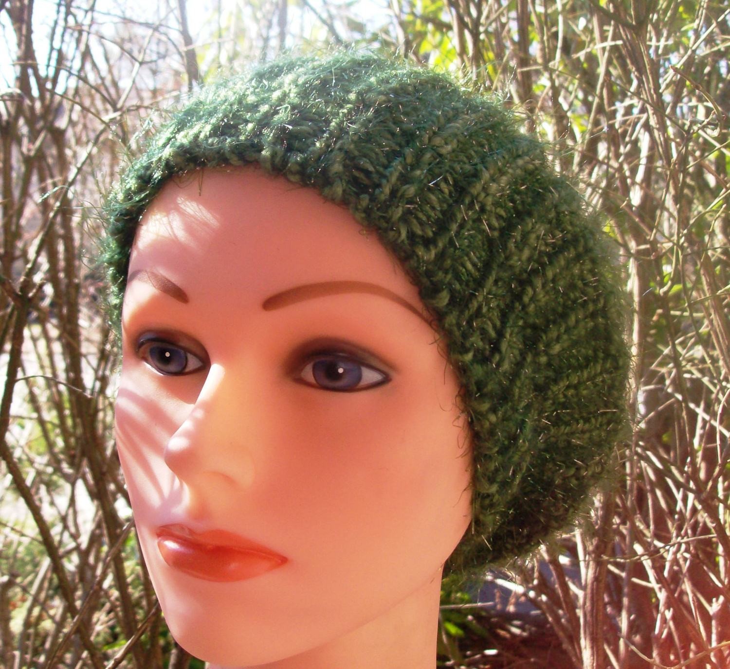 Shimmer beret army green