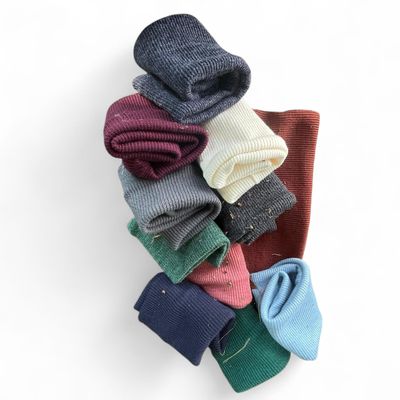 Luxe knit flat headband