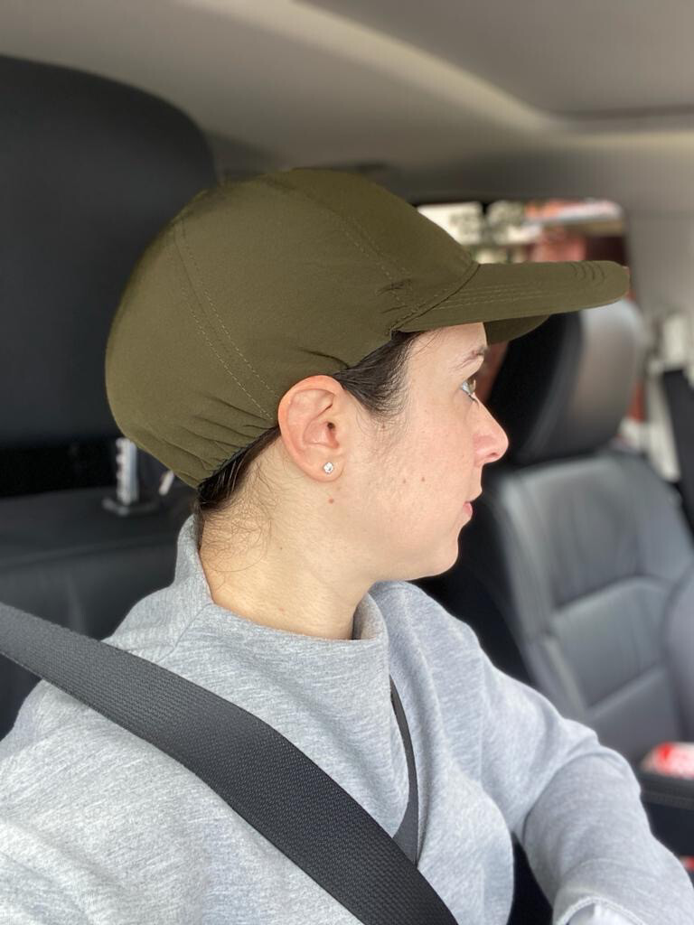 Dual colored closed back caps - Great "sweat free" material
