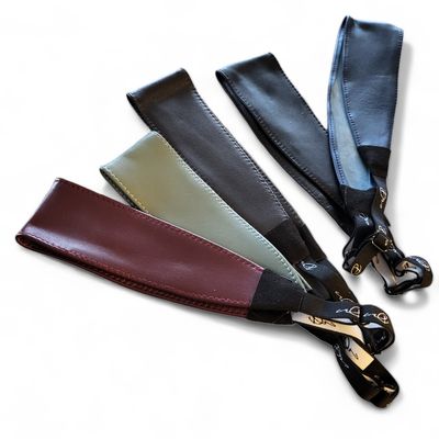 Thin leather Headbands - solid