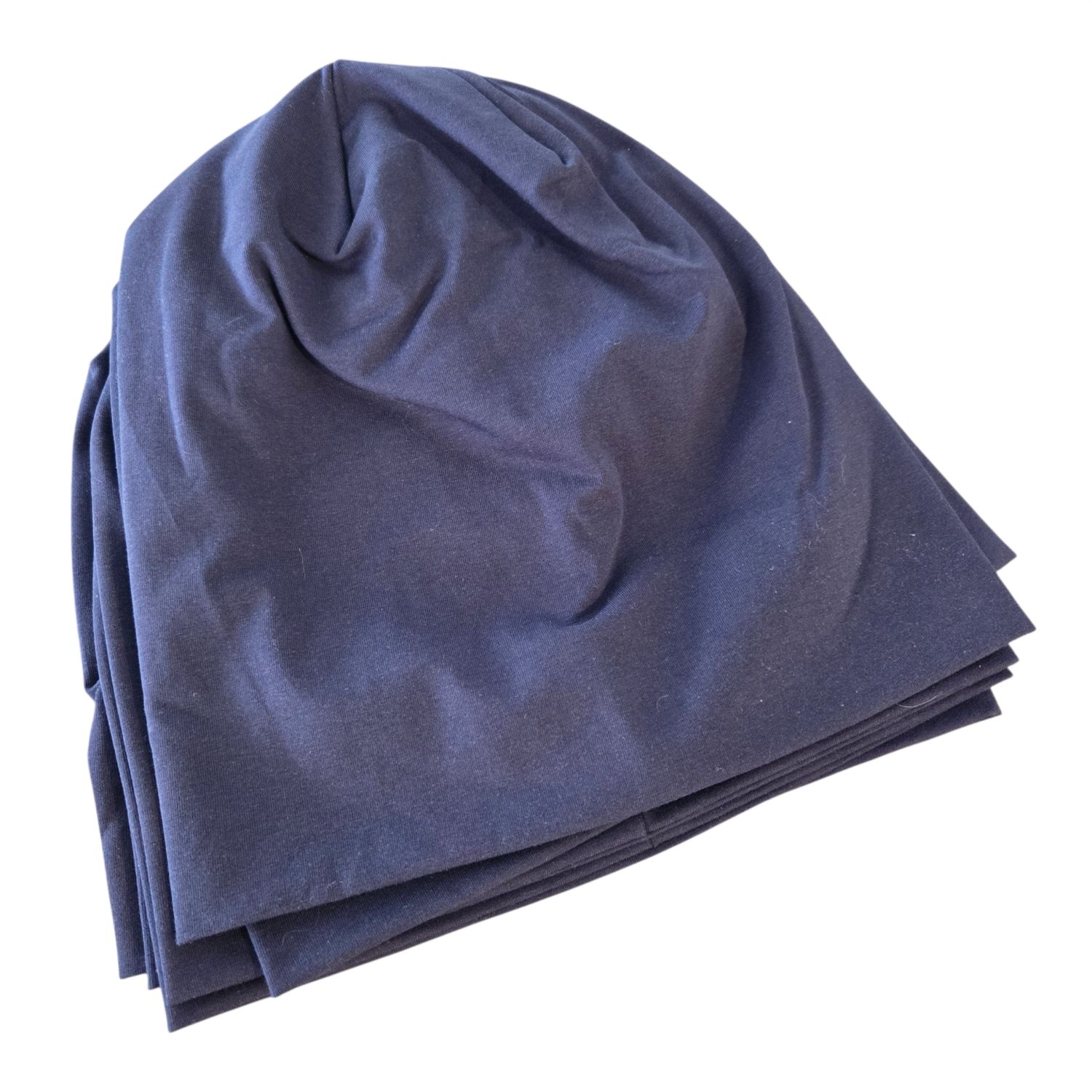 Navy thin cotton beanie
