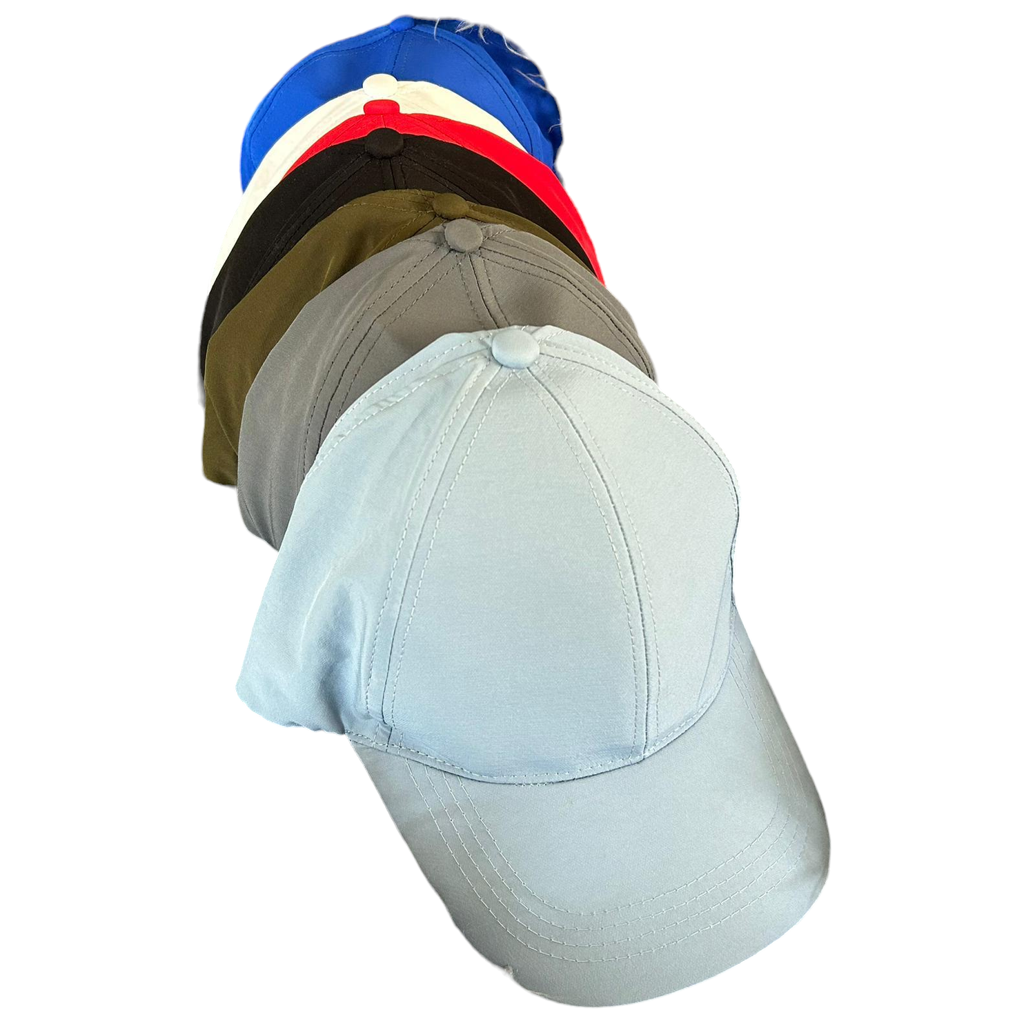 Closed back caps - Great "sweat free" material