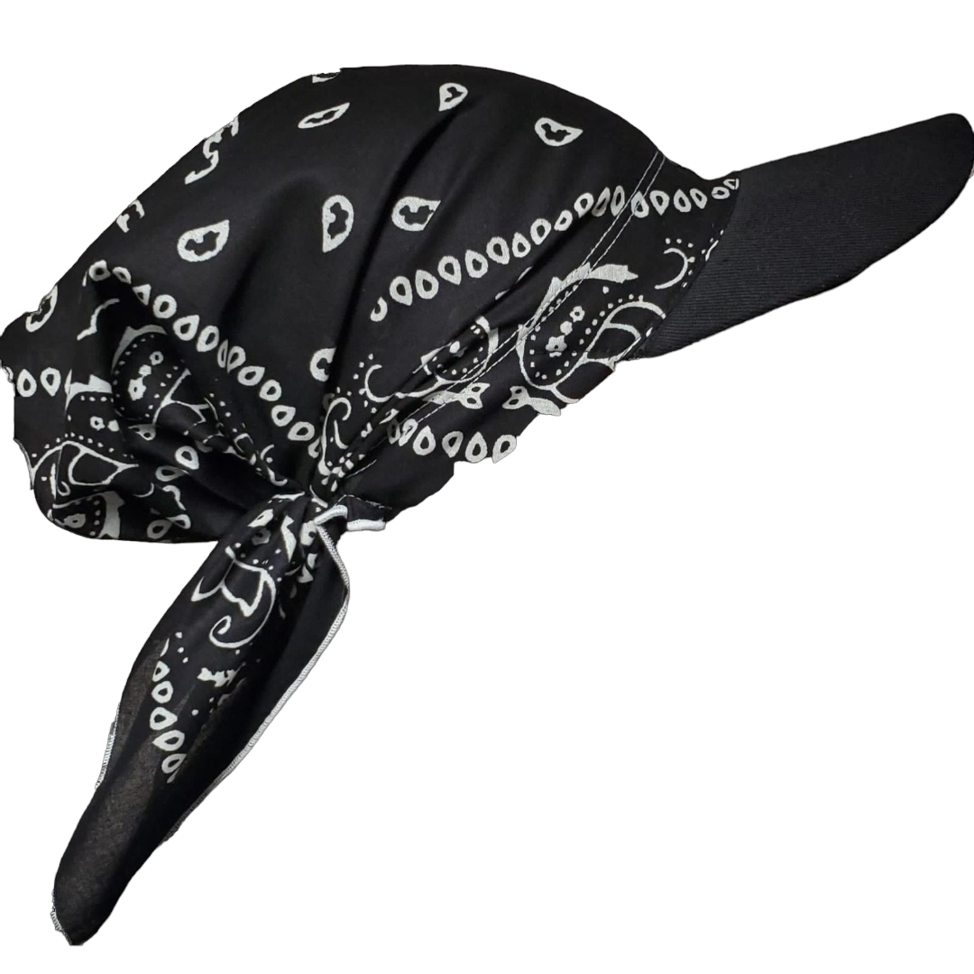 Visor pretied bandana