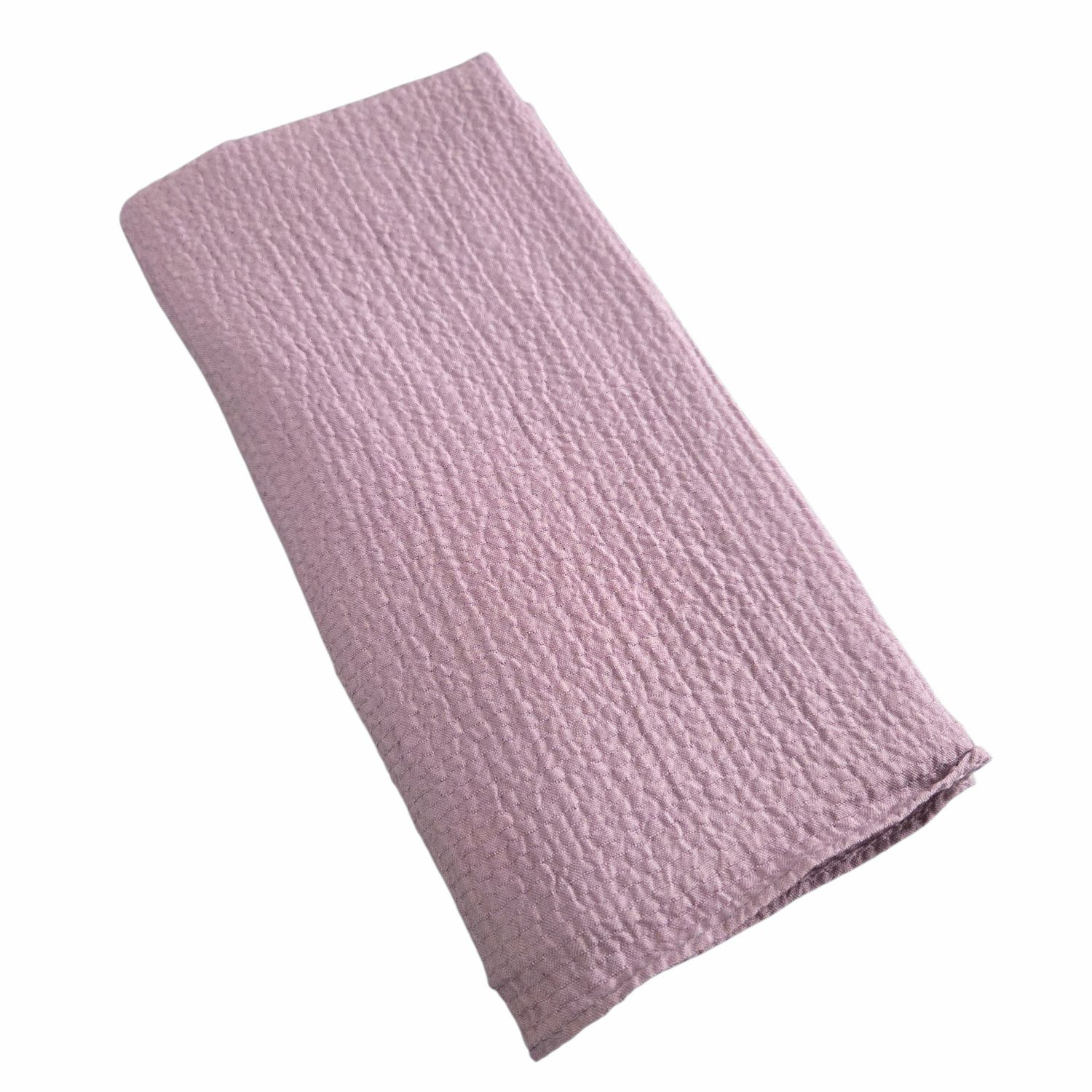 Lavender textured solid tichel