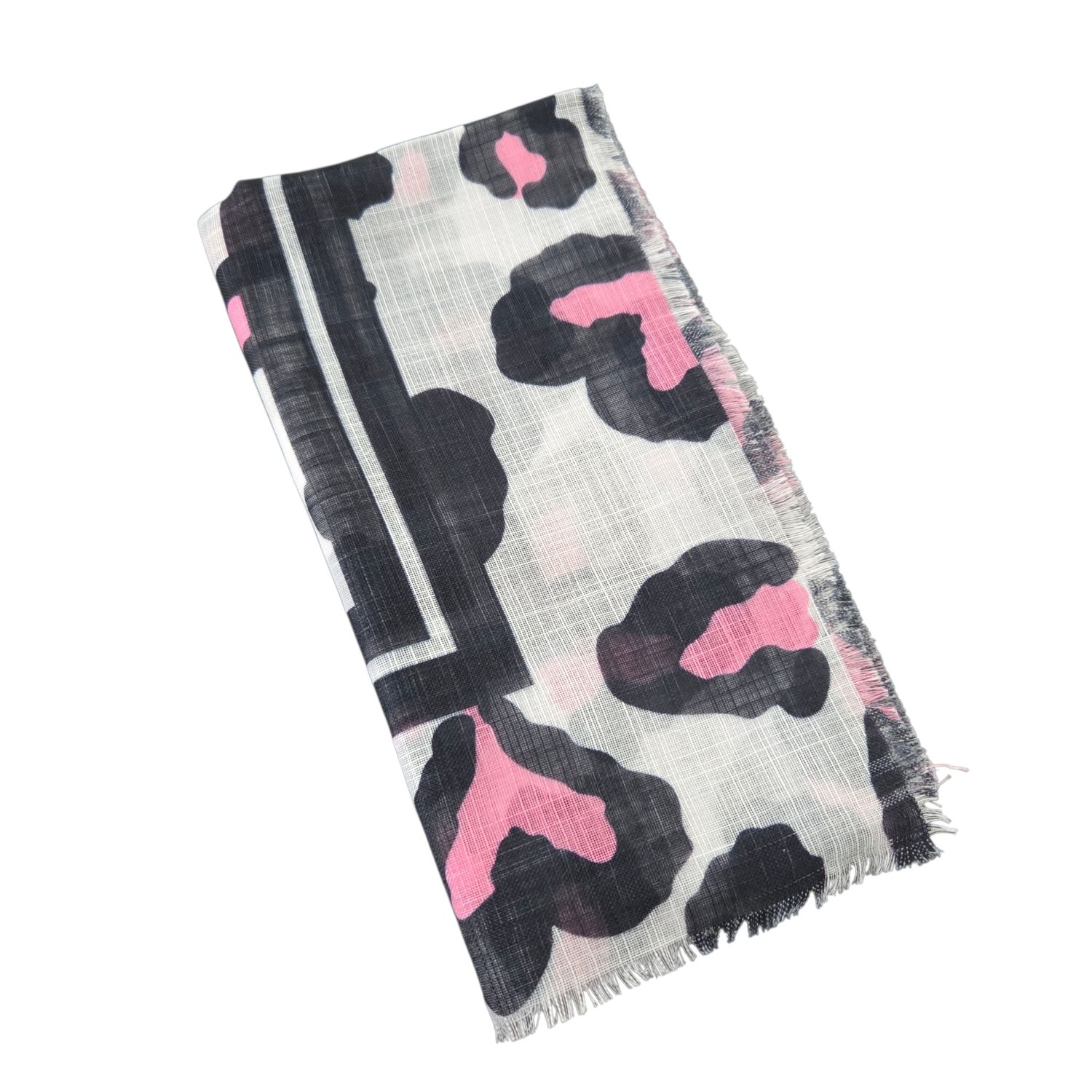 White pink - yay summer - soft fringed tichel