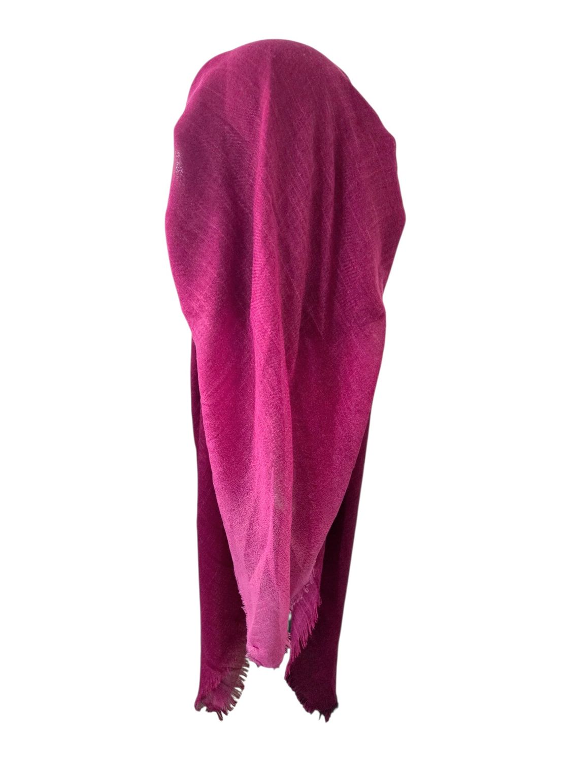 Berry - Shaded - long kerchief back - soft fringes pretied tichel (BBS) w/band sewn in