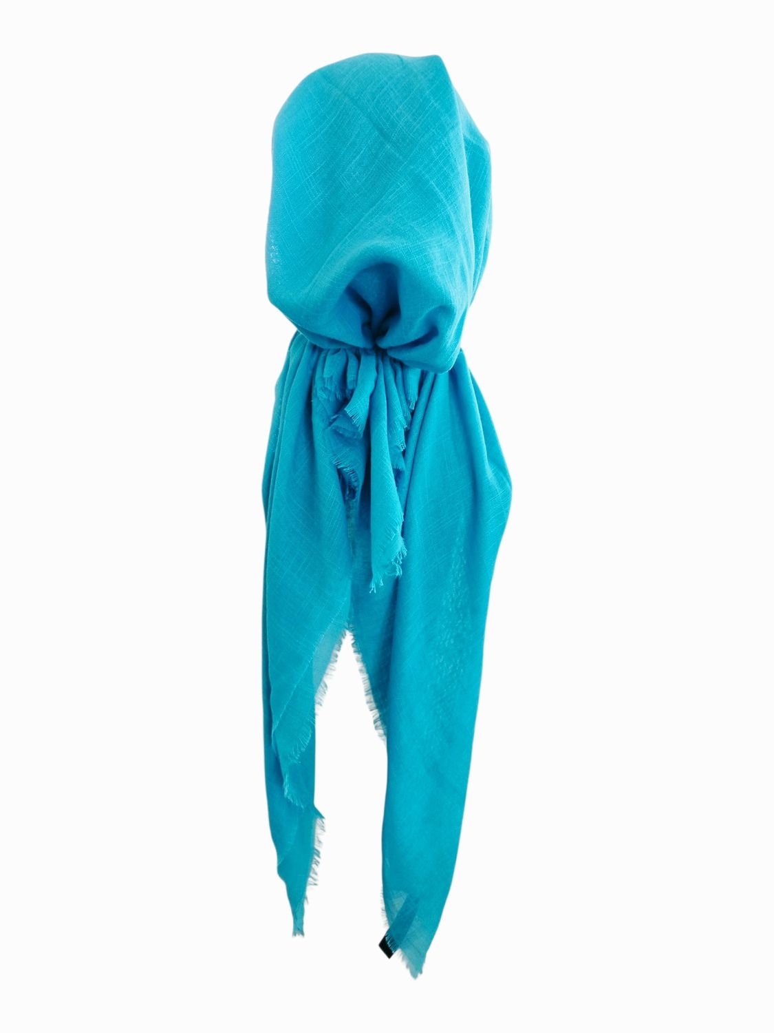 Ocean - soft fringes pretied tichel