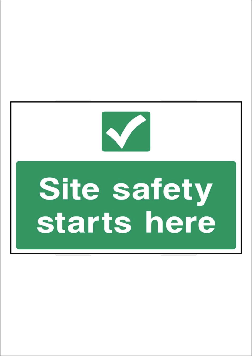 Construction Safety Sign 0007