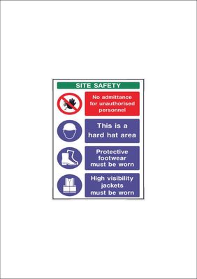 Construction Safety Sign 0018