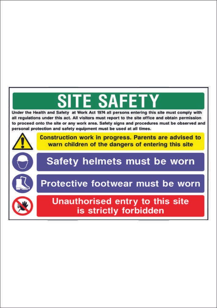 Construction Safety Sign 0014