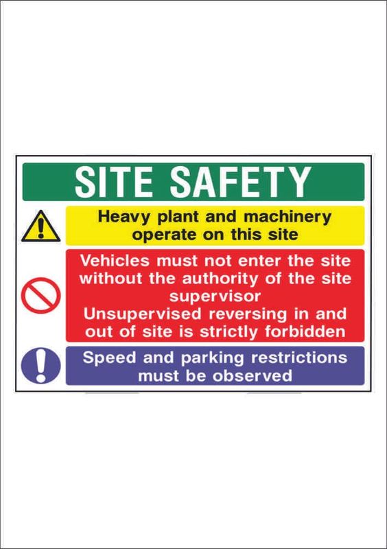 Construction Safety Sign 0016