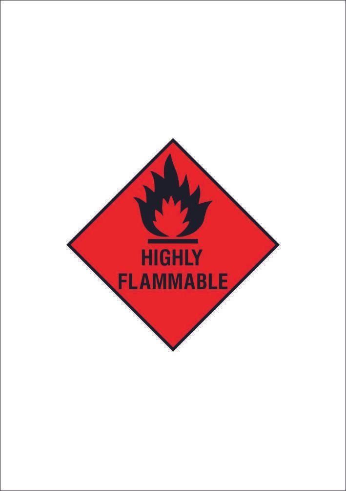 DS003 Highly Flammable