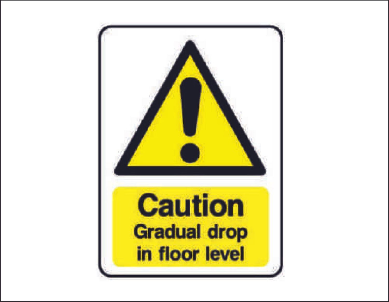 DDA002 Gradual Drop in Floor