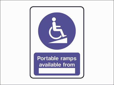 DDA007 Portable Ramp Available from