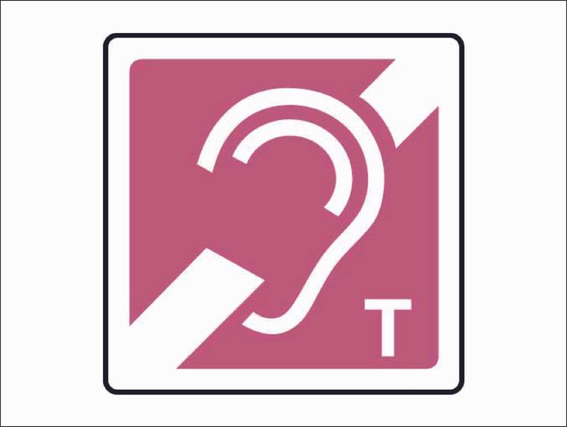 DDA018 Hearing Loop Sign