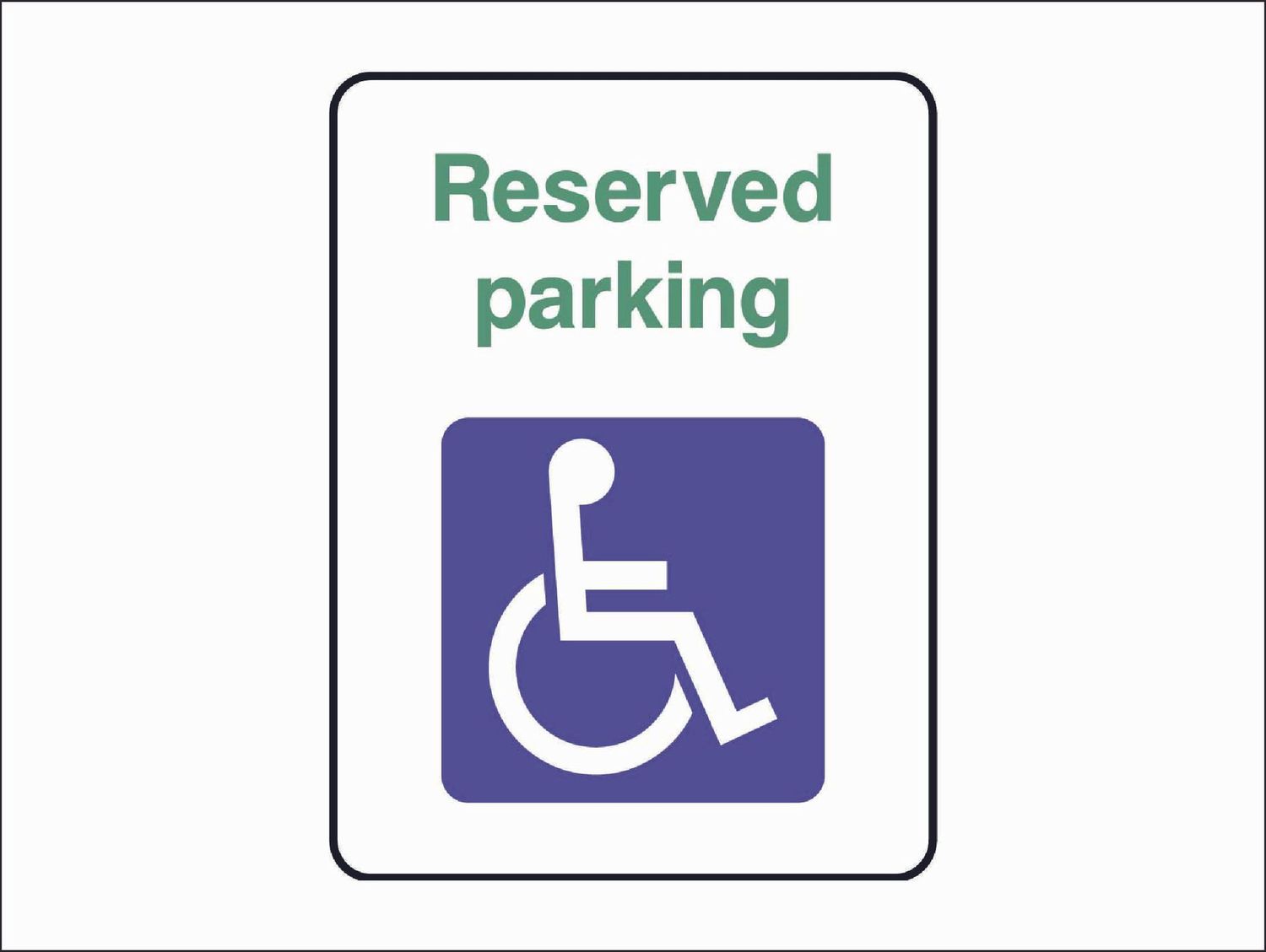 DDA011 Reserved Parking