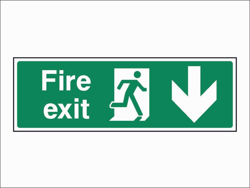 EMER0008--Fire-Exit-down