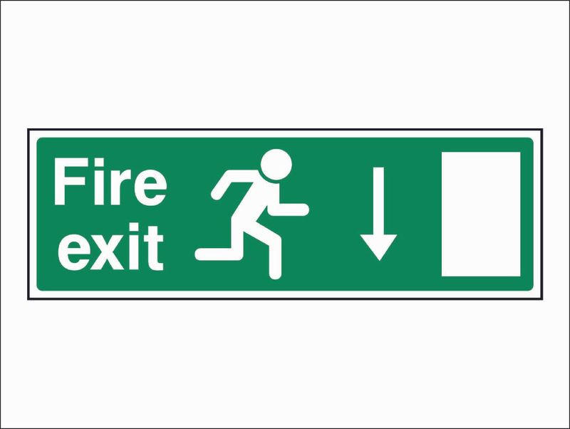 EMER0024-Fire-exit-door-down