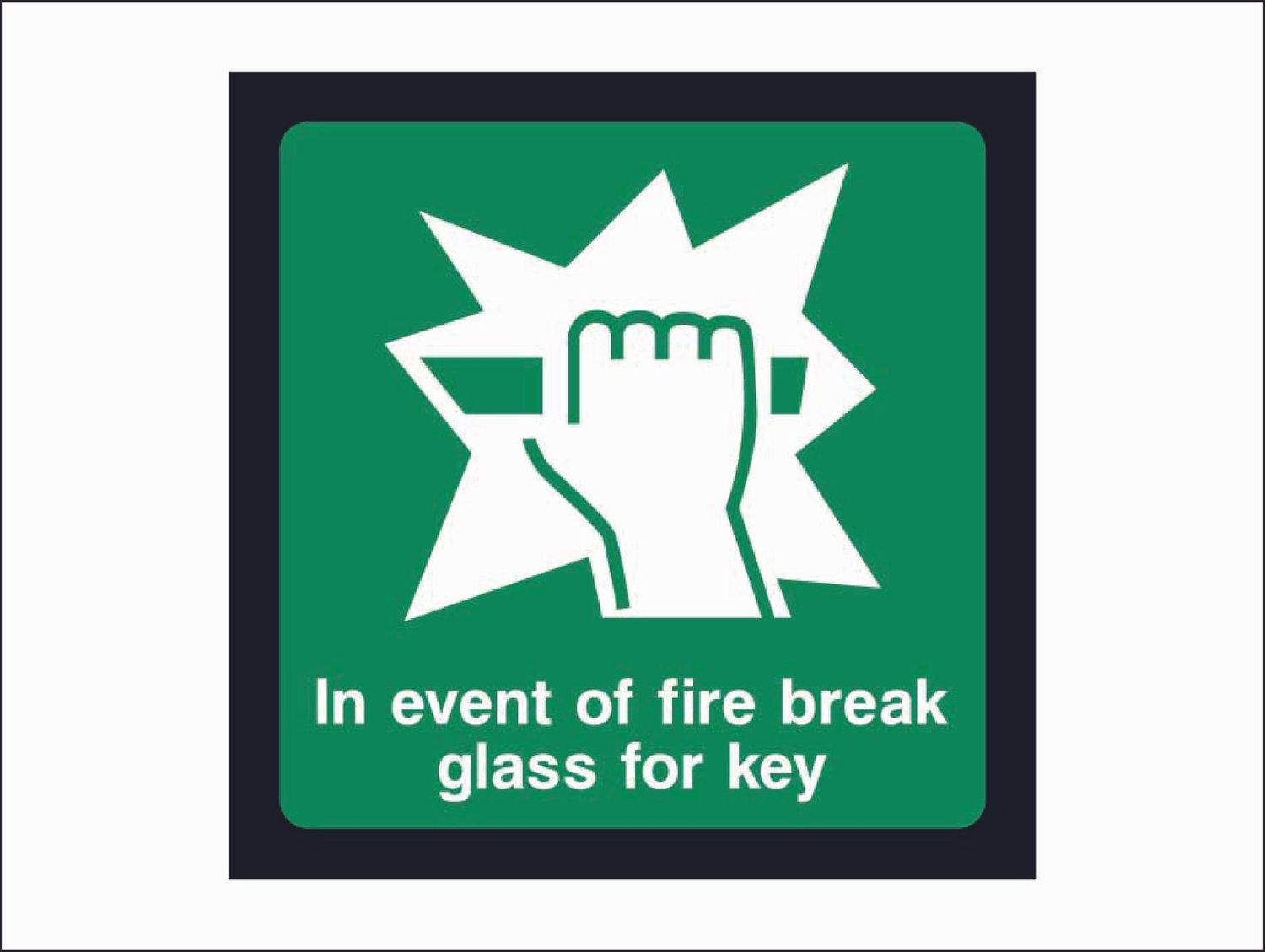 EMER0061-In-event-of-fire-break-for-key