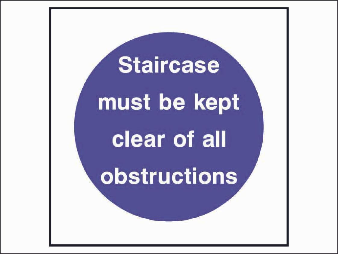 FPRV0011-Staircase-must-be-kept-clear