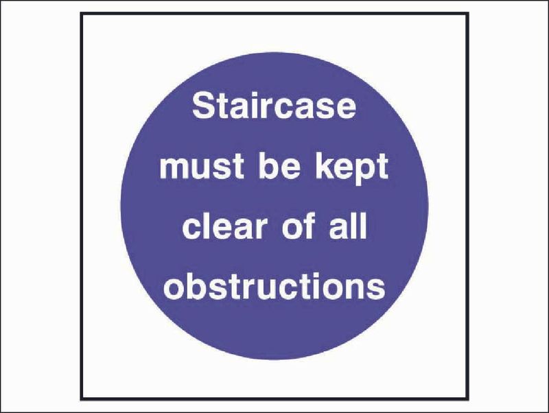 FPRV0011-Staircase-must-be-kept-clear
