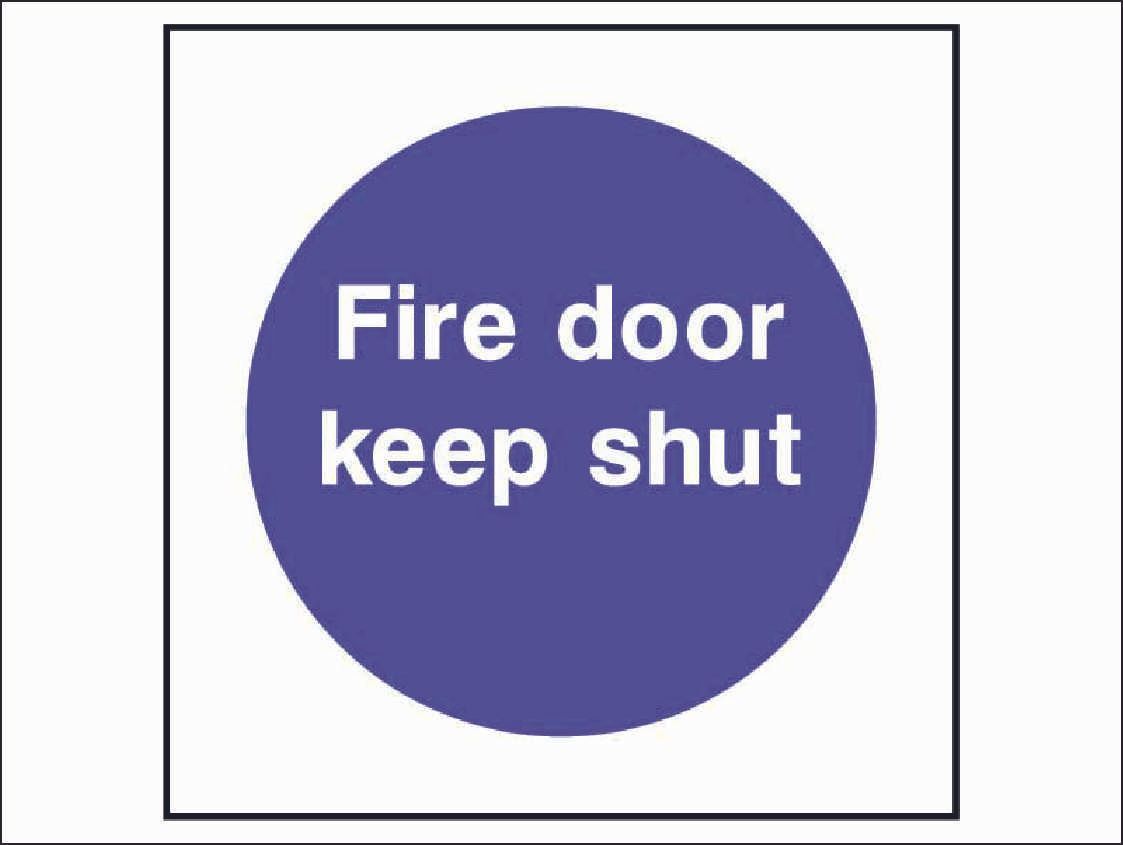 FPRV0014-Fire-door-keep-shut