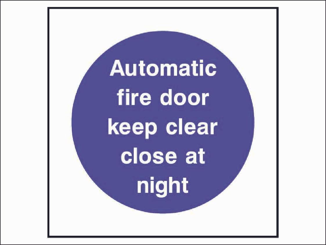 FPRV0019-Automatic-fire-door-keep-clear-close-at-night