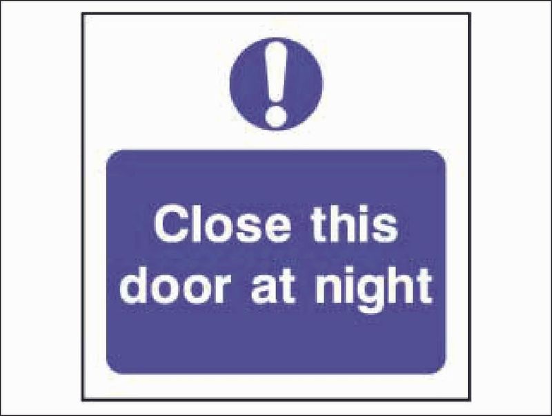 FPRV0026-Close-this-door-at-night