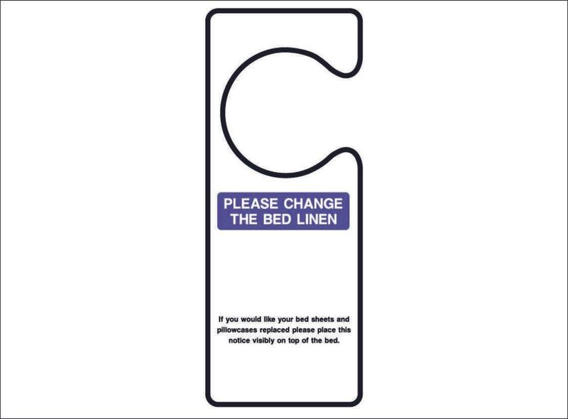 HOTE0033--Please-change-bed-linen-hook