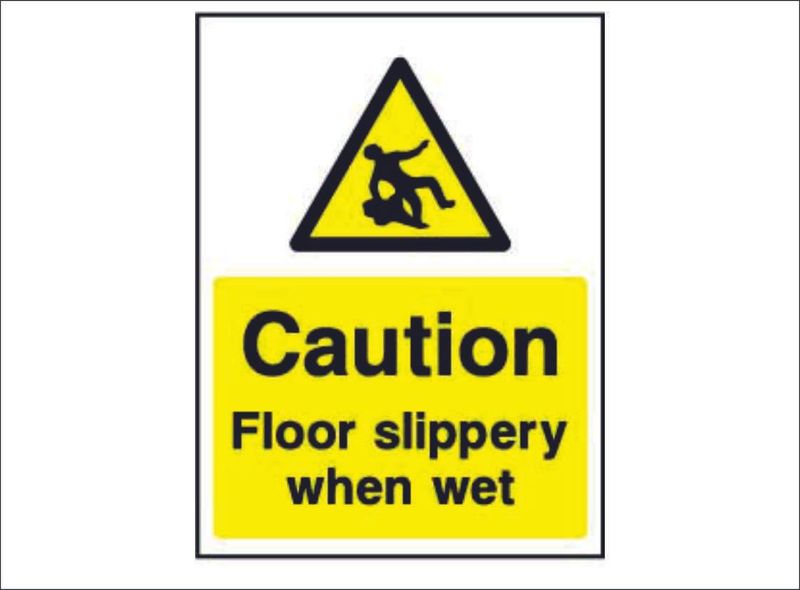 HOTE0043--Caution-floor-slippery-when-wet
