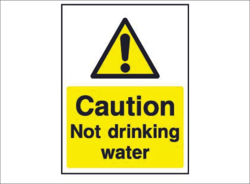 HOTE0045--Caution-not-drinking-water