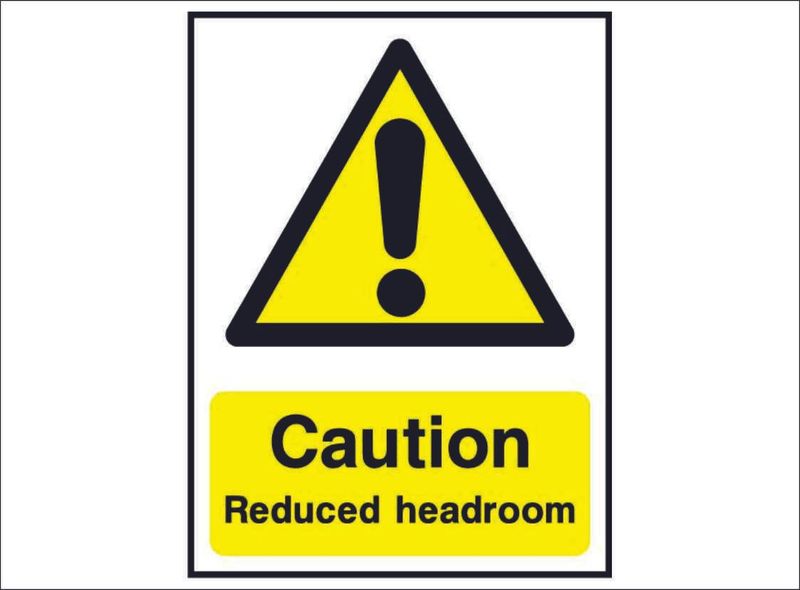 LIFT0005--Caution-reduced-head-room
