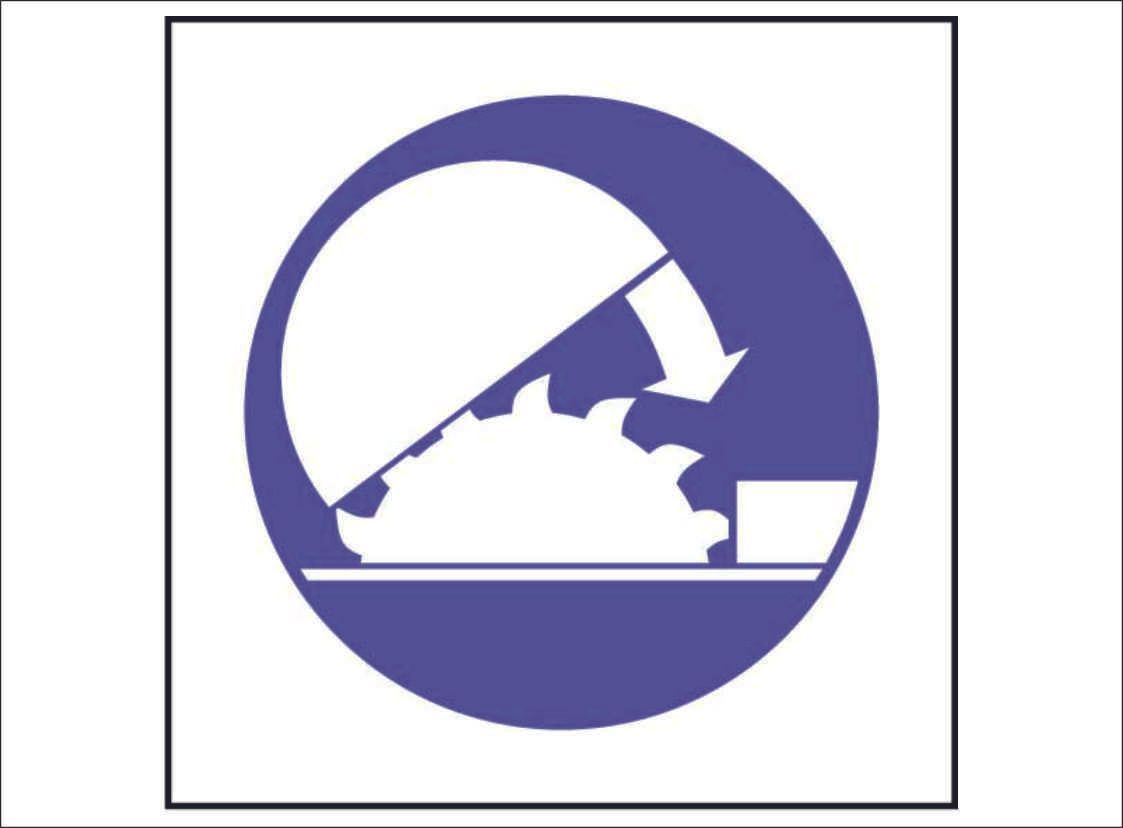 MAND0063-Adjustable Safety Guard sign =