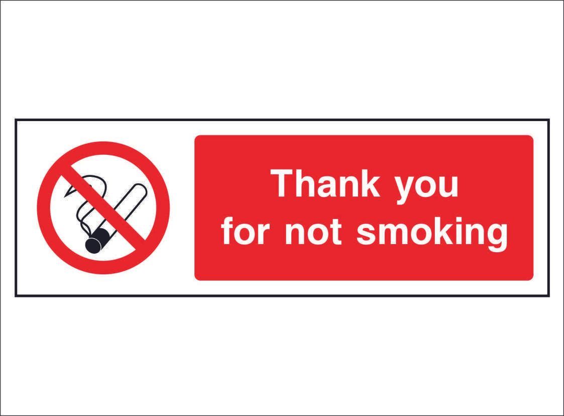 PROH0011--Thankyou-for-not-smoking--Thankyou-for-not-smoking