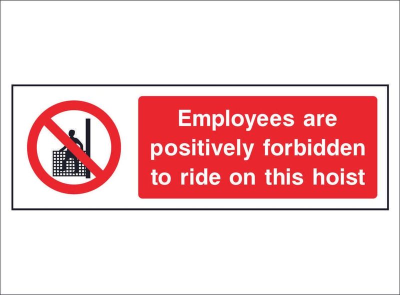 PROH0037--Employees-forbidden-to-ride-hoist
