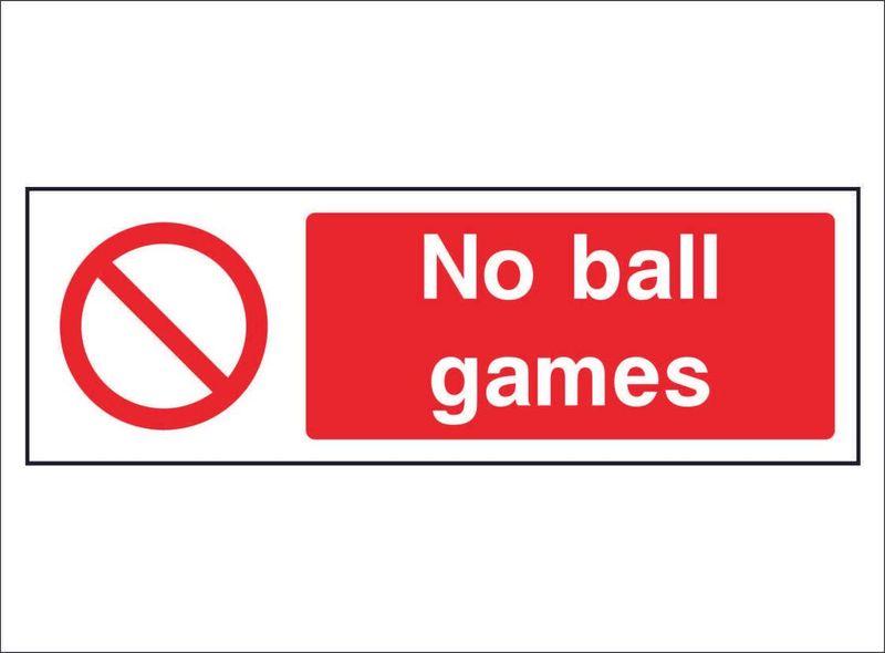 PROH0041--No-ball-games