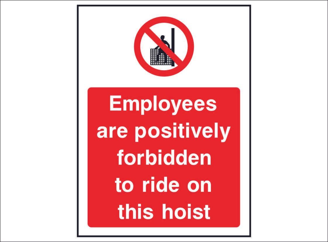 PROH0049--Employees-forbidden-to-ride-hoist