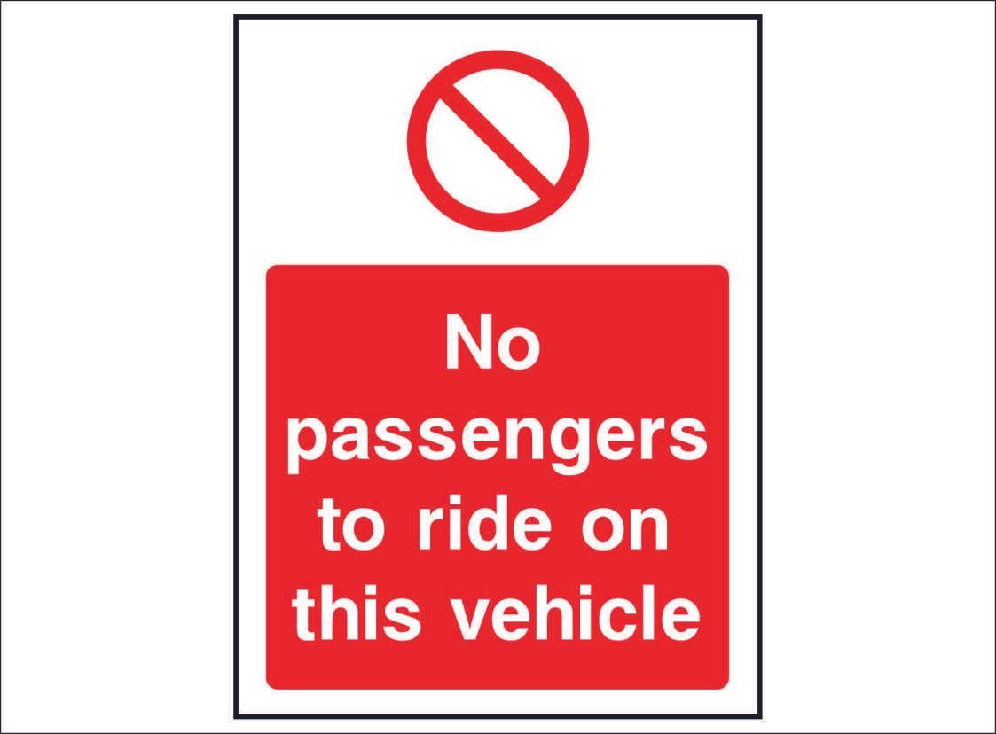 PROH0052--No-passenges-to-ride-on-this-vehicle